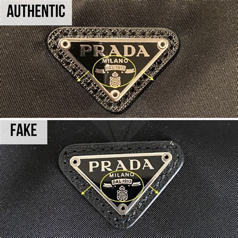 real prada purse vs fake|authentic prada purse.